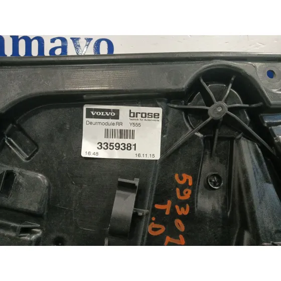 Elevalunas Trasero Derecho para Volvo V40 Hatchback (525)