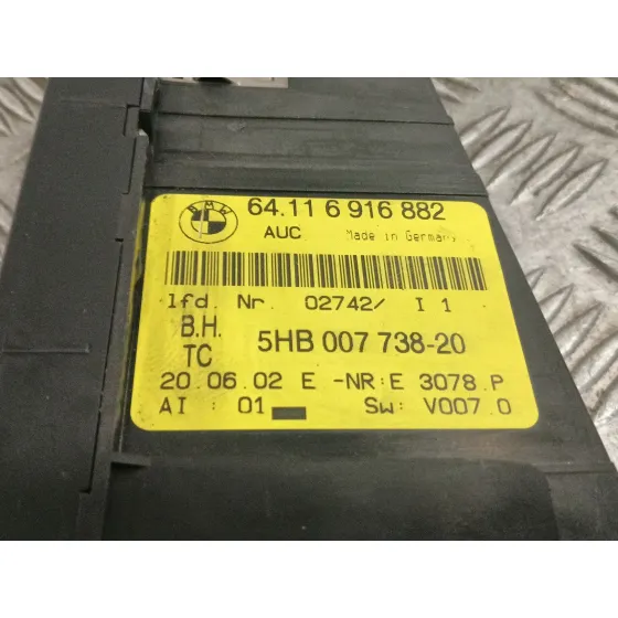 Mando Calefaccion / Aire Acondicionado para Bmw Serie 3 Berlina (E46)