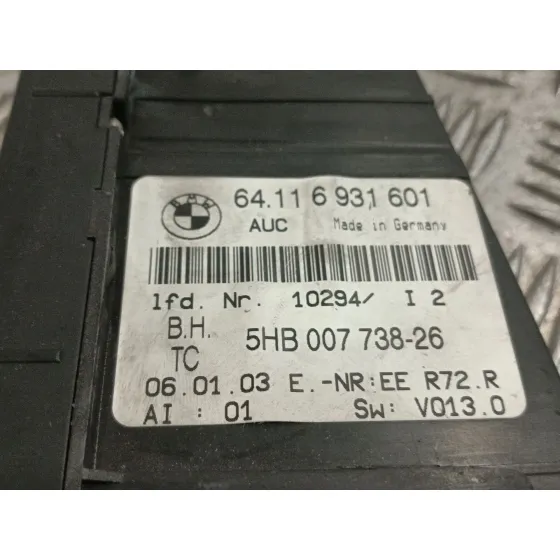 Mando Calefaccion / Aire Acondicionado para Bmw 3 (E46)