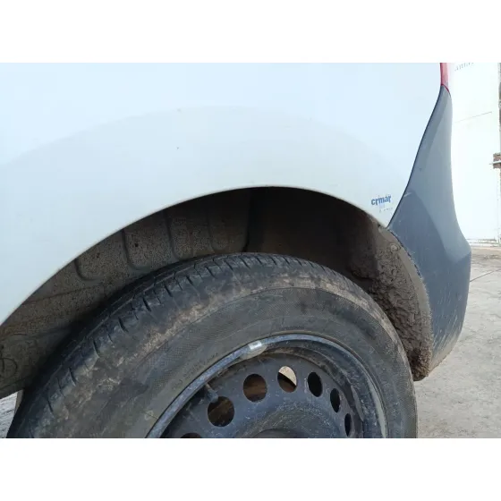 Plastico Paso Rueda Trasero Izquierdo para Dacia Dokker Furgoneta/Monovolumen