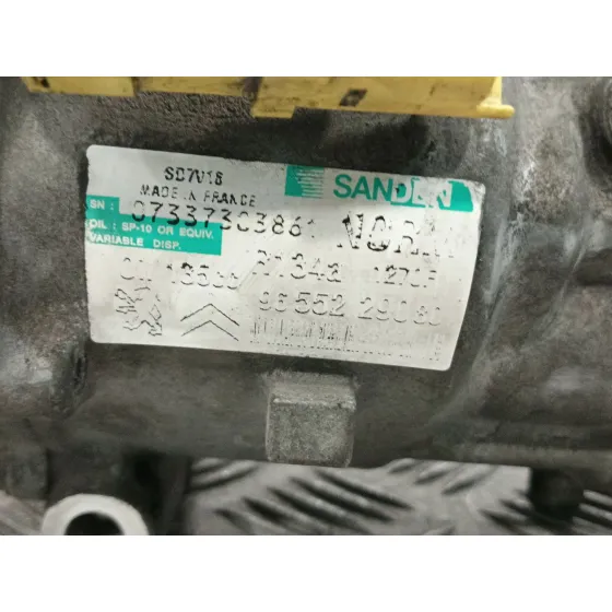 Compresor Aire Acondicionado para Peugeot Expert Tepee (Vf3X_)