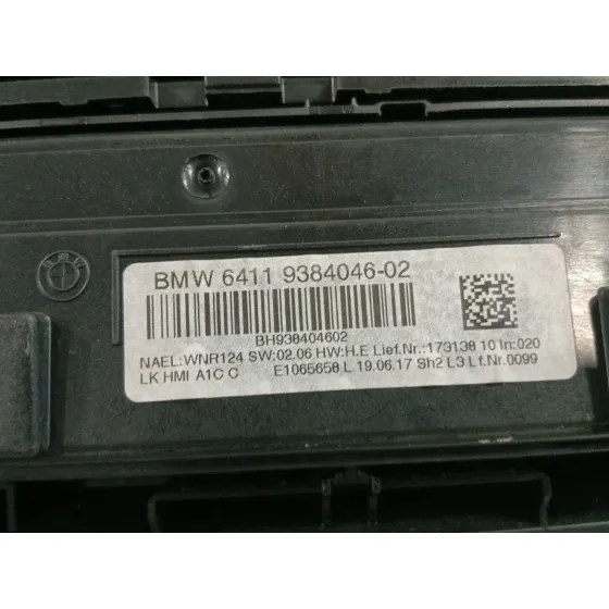 Mando Climatizador para Bmw 1 (F21)