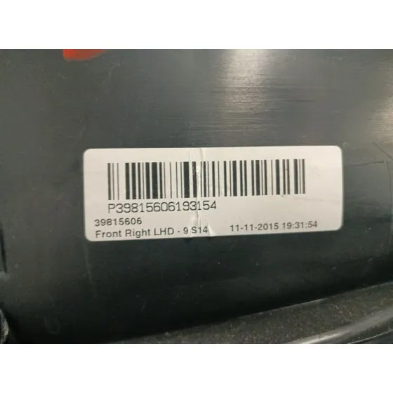 Guarnecido Puerta Delantera Derecha para Volvo V40 Hatchback (525)
