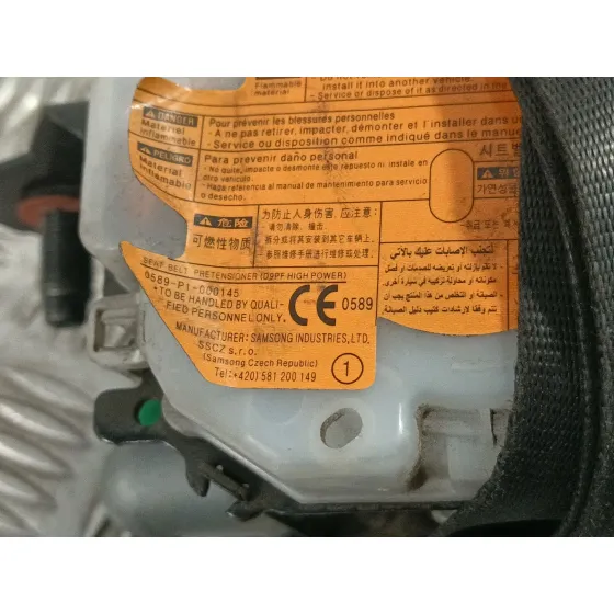 Cinturon Seguridad Delantero Izquierdo para Hyundai H350 Furgoneta
