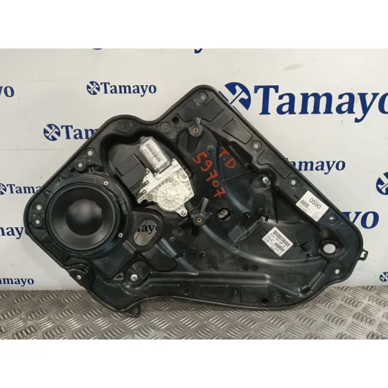 Elevalunas Trasero Derecho para Volkswagen Golf Vi (5K1)