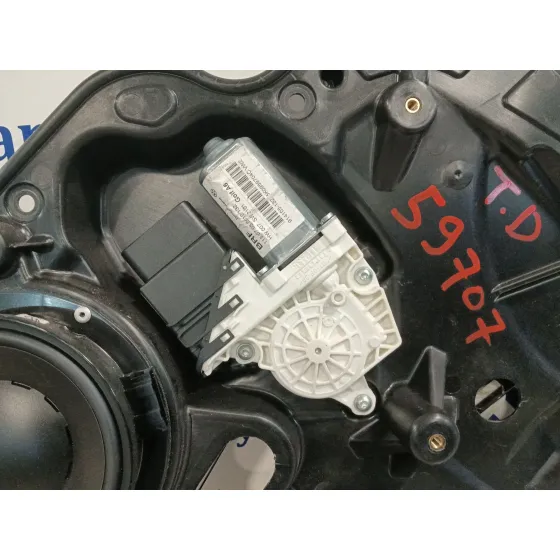 Elevalunas Trasero Derecho para Volkswagen Golf Vi (5K1)