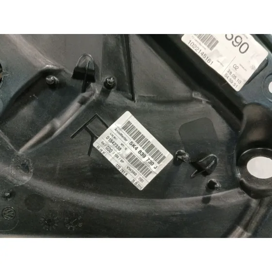 Elevalunas Trasero Derecho para Volkswagen Golf Vi (5K1)