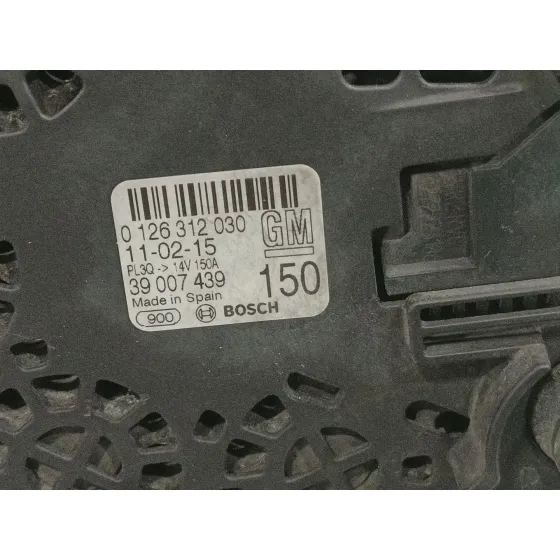 Alternador para Opel Corsa E