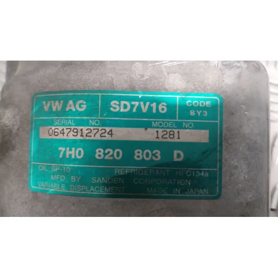 Compresor Aire Acondicionado para Volkswagen Caddy Iii Monospace (2Kb, 2Kj, 2Cb, 2Cj)