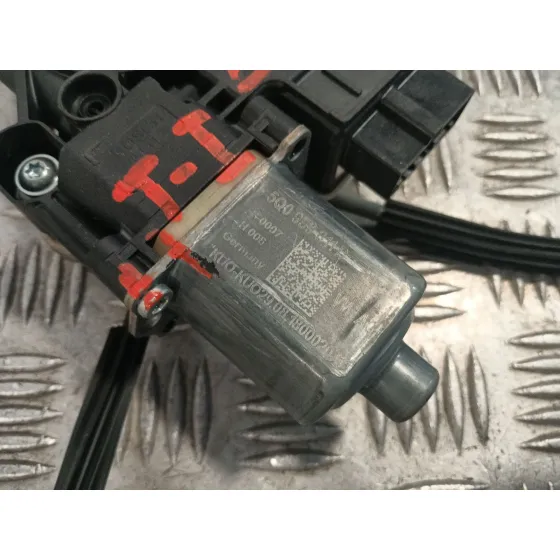 Elevalunas Trasero Izquierdo para Volkswagen Polo Vi (Aw1, Bz1, Ae1)