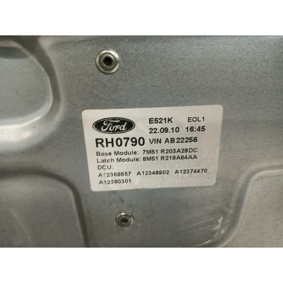 Elevalunas Delantero Derecho para Ford Kuga I
