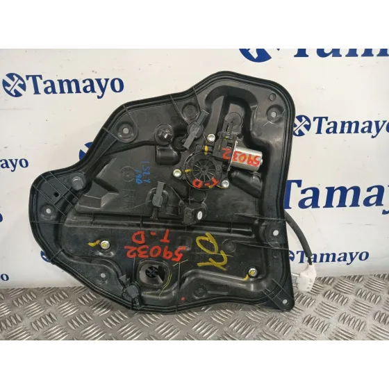 Elevalunas Trasero Derecho para Mazda 2 Lim. ()
