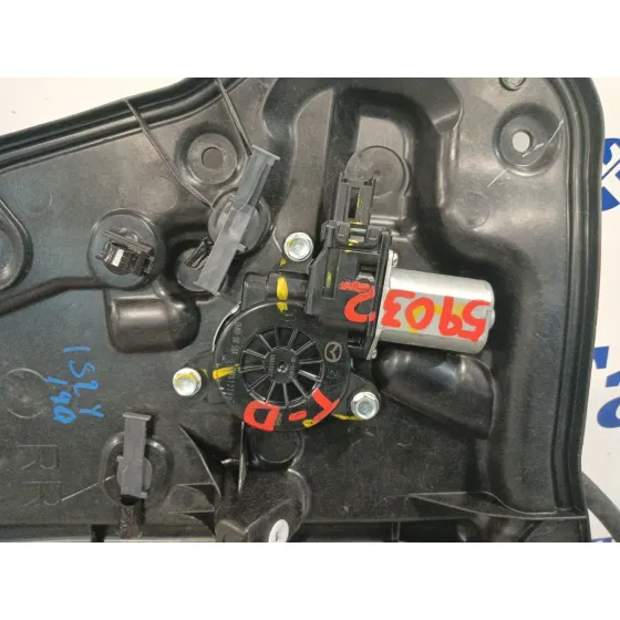 Elevalunas Trasero Derecho para Mazda 2 Lim. ()