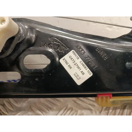 Elevalunas Trasero Izquierdo para Jaguar Xe (X760)