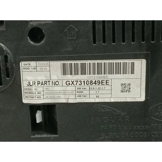 Cuadro Instrumentos para Jaguar Xe (X760)