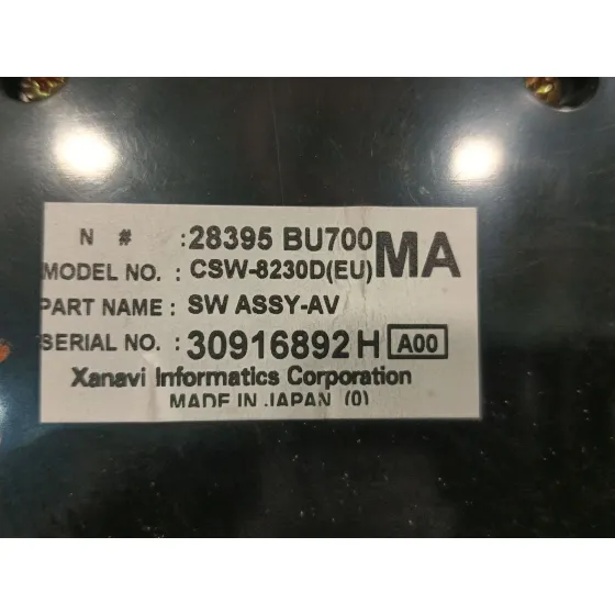 Mando Climatizador para Nissan Almera Tino (V10)