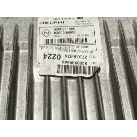Centralita Motor Uce para Renault Kangoo / Grand Kangoo Ii (Kw0/1_)