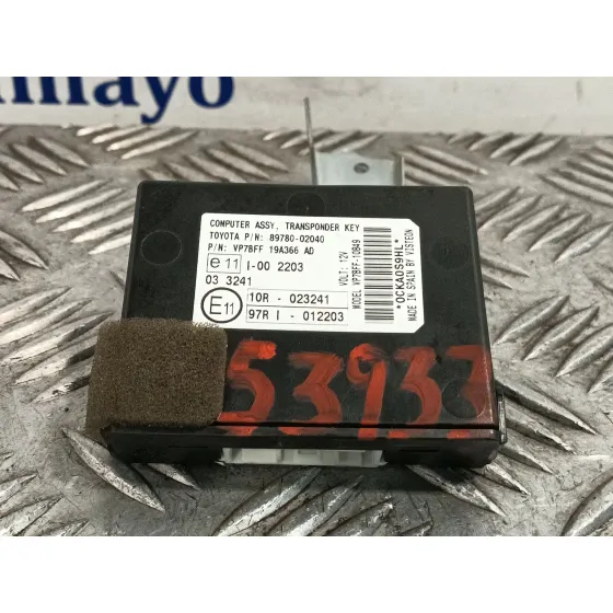 Centralita Inmovilizador para Toyota Auris
