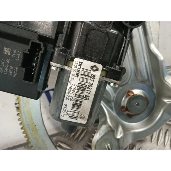 Elevalunas Trasero Derecho para Renault Scenic Iii (Jz0/1_)
