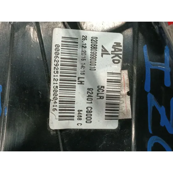 Piloto Trasero Izquierdo para Hyundai I20 Ii (Gb, Ib)
