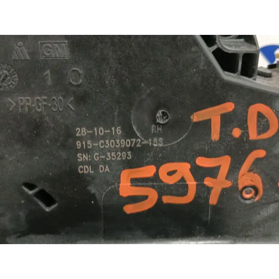 Cerradura Puerta Trasera Derecha para Opel Astra K Sports Tourer (B16)