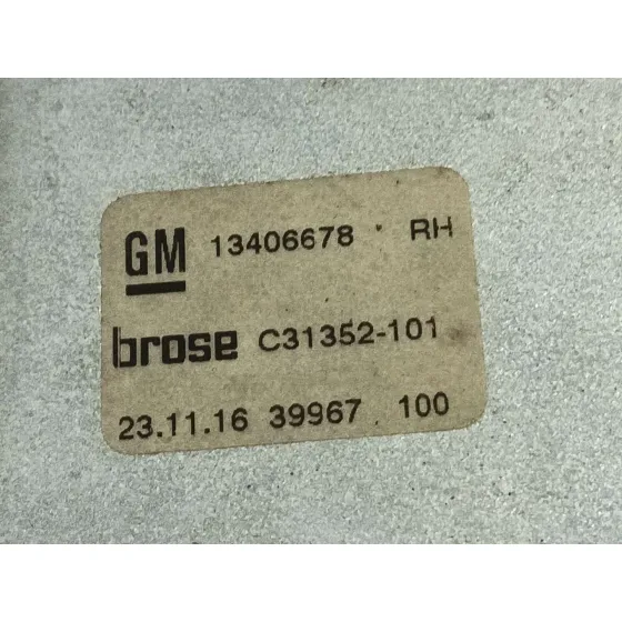 Elevalunas Trasero Derecho para Opel Astra K Sports Tourer (B16)