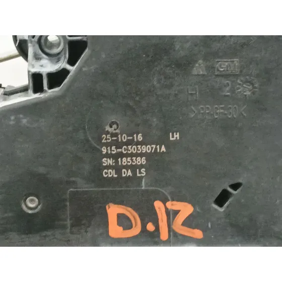 Cerradura Puerta Delantera Izquierda para Opel Astra K Sports Tourer (B16)