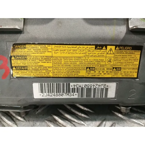 Airbag Rodillas para Toyota Auris