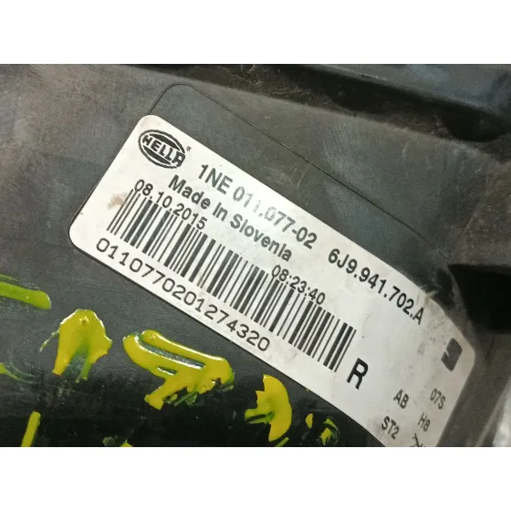 Faro Antiniebla Derecho para Seat Leon (5F1)
