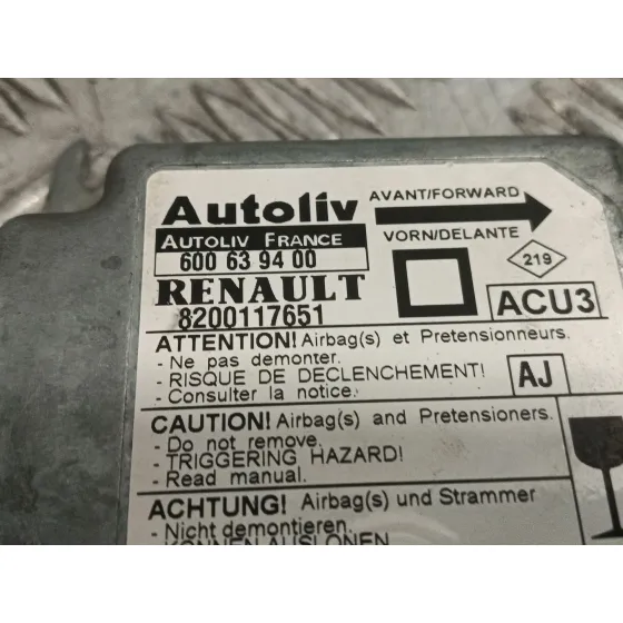 Centralita Airbag para Renault Megane I (Ba0/1_)