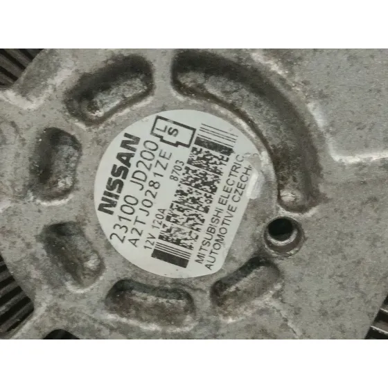 Alternador para Nissan Qashqai I (J10, Nj10)