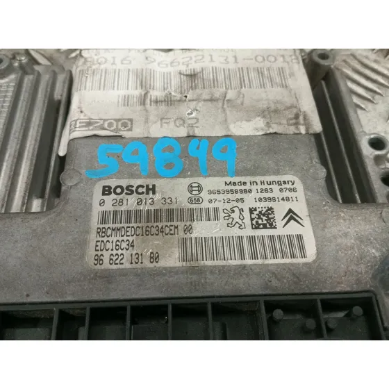 Centralita Motor Uce para Peugeot 207/207+ (Wa_, Wc_)