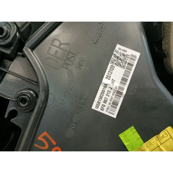 Guarnecido Puerta Trasera Derecha para Seat Arona (Kj7, Kjp)