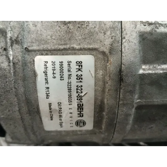 Compresor Aire Acondicionado para Mercedes-Benz Sprinter 5-T Caja/Chasis (B906)