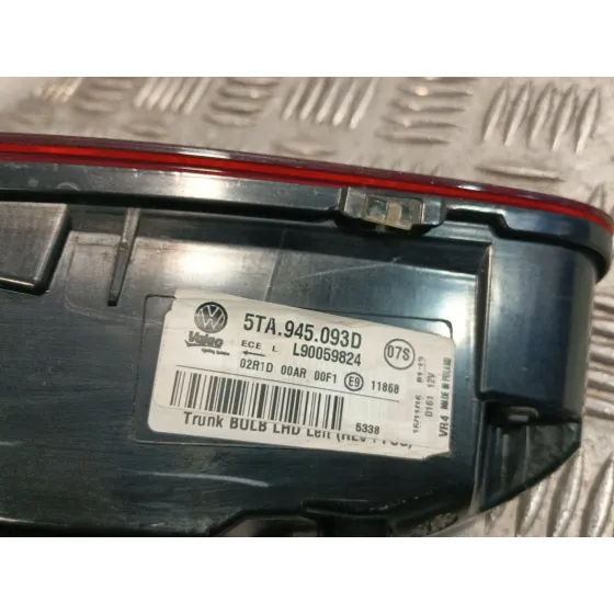 Piloto Trasero Izquierdo Interior para Volkswagen Touran (5T1)
