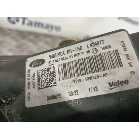 Faro Derecho para Ford Transit Connect V408 Furgoneta/Monovolumen