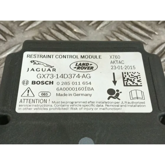 Centralita Airbag para Jaguar Xe (X760)