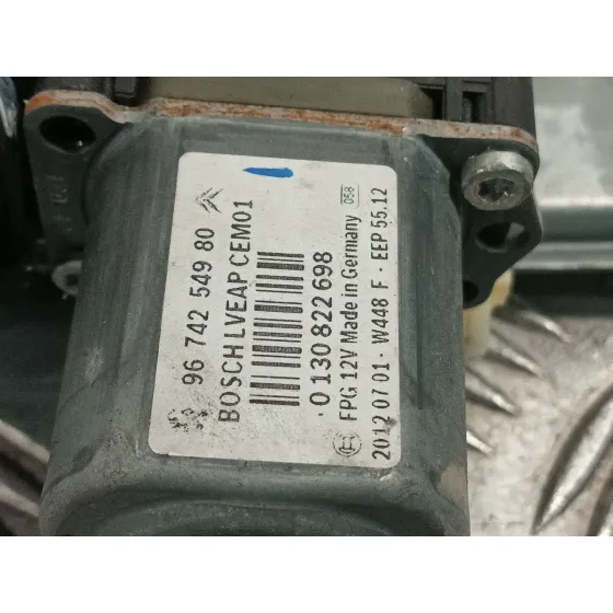 Elevalunas Trasero Derecho para Peugeot 208 I (Ca_, Cc_)