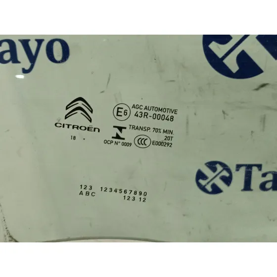 Luna Delantera Derecha para Citroën C3