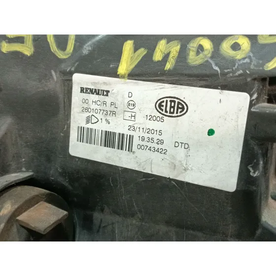 Faro Derecho para Dacia Logan Ii