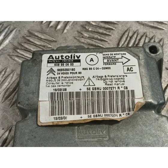 Centralita Airbag para Citroën Berlingo Multispace (B9)