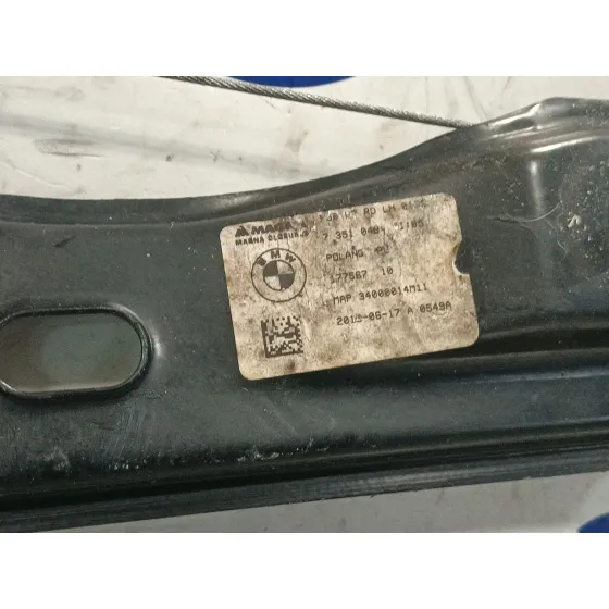 Elevalunas Trasero Izquierdo para Bmw Serie 3 Lim. (F30)
