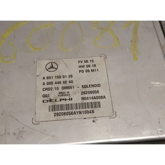 Centralita Motor Uce para Mercedes-Benz Clase C (W204)