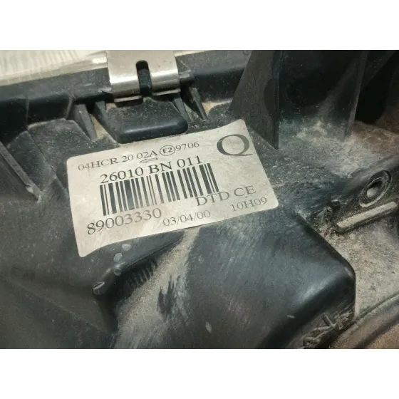 Faro Derecho para Nissan Almera Ii Hatchback (N16)