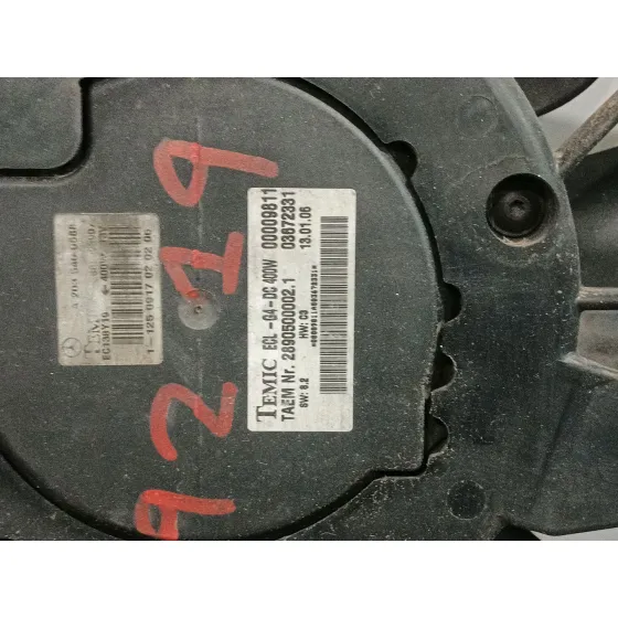 Electroventilador para Mercedes-Benz Clase C (W203)