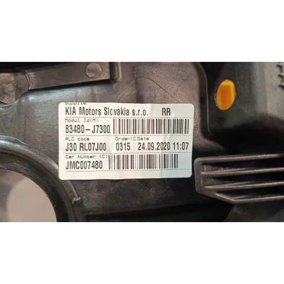 Elevalunas Trasero Derecho para Kia Xceed (Cd)