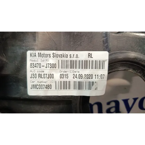 Elevalunas Trasero Izquierdo para Kia Xceed (Cd)