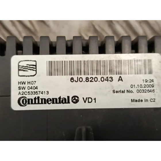 Mando Climatizador para Seat Ibiza Iv (6J5, 6P1)