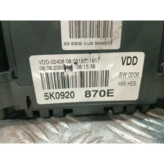Cuadro Instrumentos para Volkswagen Golf Vi (5K1)