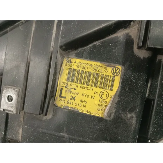 Faro Izquierdo para Volkswagen Transporter T5 Furgoneta (7Ha, 7Hh, 7Ea, 7Eh)